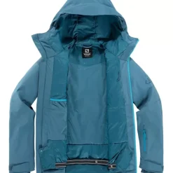 Clothing^Salomon Outlet – Highland Jacket – Men'S Black|Bronze Brown/Cumin|Goji Berry/Black|Mallard Blue