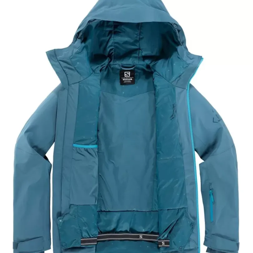 Clothing^Salomon Outlet – Highland Jacket – Men'S Black|Bronze Brown/Cumin|Goji Berry/Black|Mallard Blue