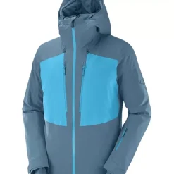 Clothing^Salomon Outlet – Highland Jacket – Men'S Black|Bronze Brown/Cumin|Goji Berry/Black|Mallard Blue