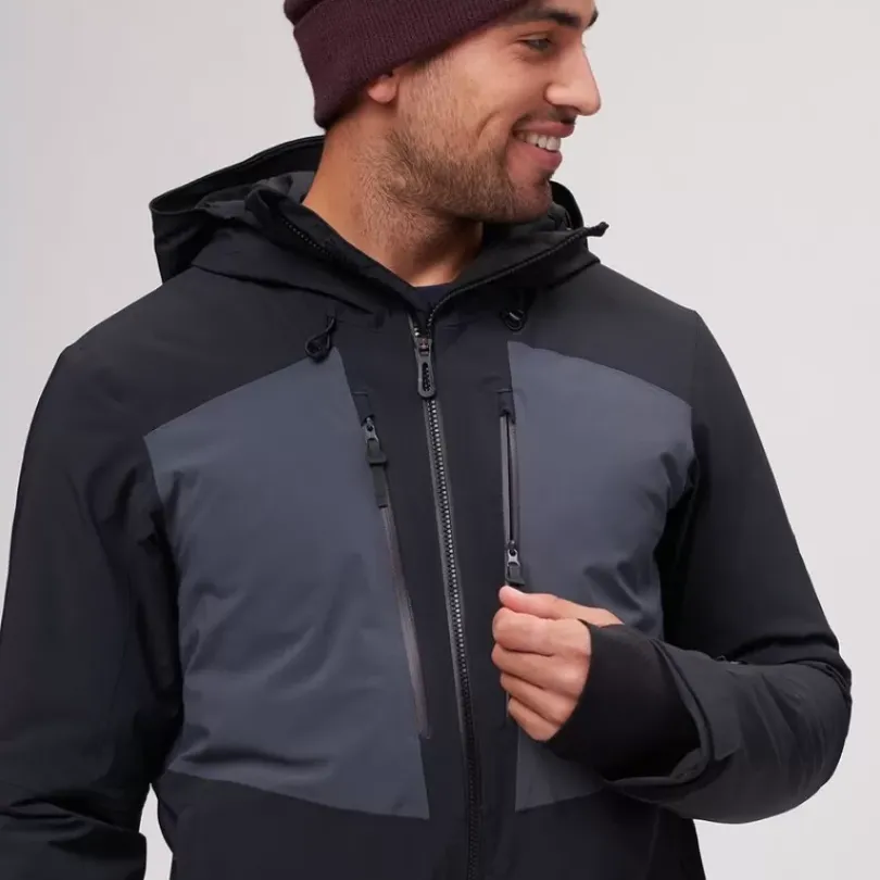 Clothing^Salomon Outlet – Highland Jacket – Men'S Black|Bronze Brown/Cumin|Goji Berry/Black|Mallard Blue