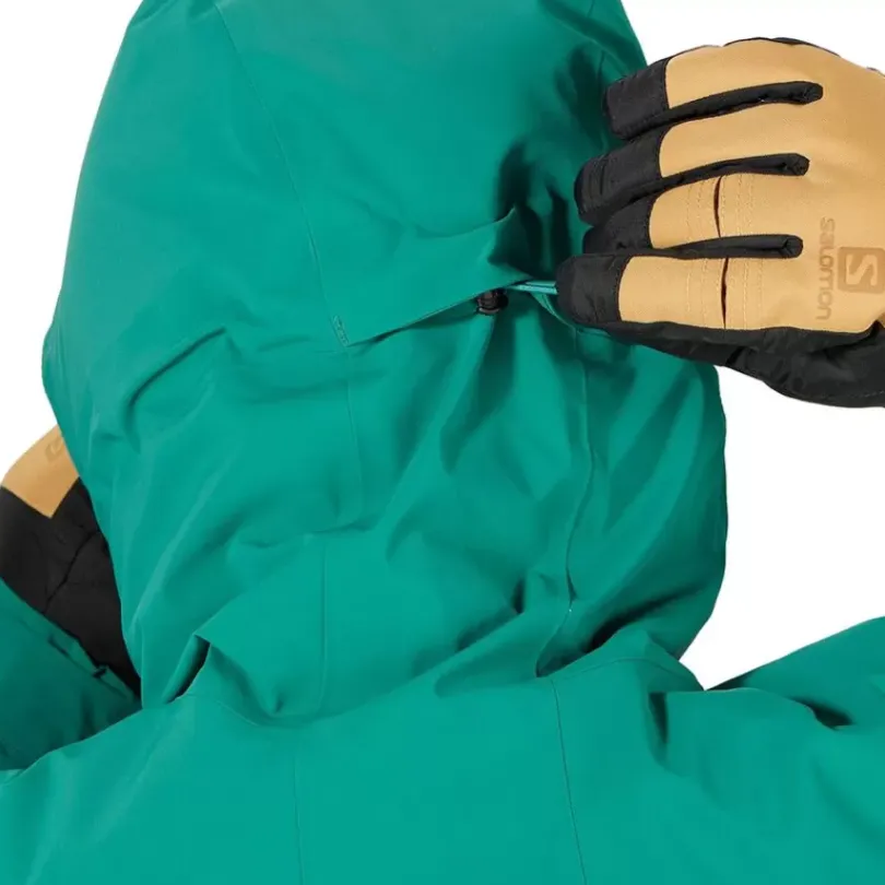 Clothing^Salomon Outlet – Highland Jacket – Men'S Black|Bronze Brown/Cumin|Goji Berry/Black|Mallard Blue