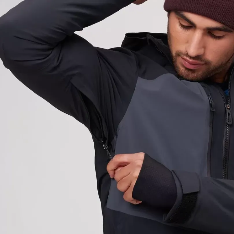 Clothing^Salomon Outlet – Highland Jacket – Men'S Black|Bronze Brown/Cumin|Goji Berry/Black|Mallard Blue
