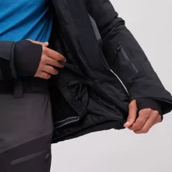 Clothing^Salomon Outlet – Highland Jacket – Men'S Black|Bronze Brown/Cumin|Goji Berry/Black|Mallard Blue