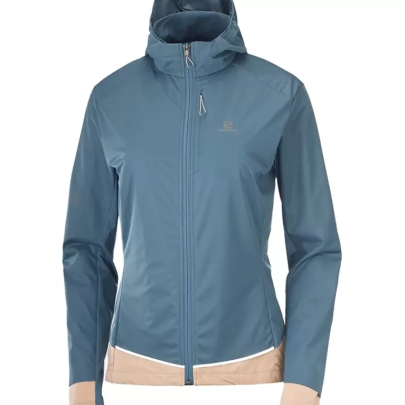 Clothing^Salomon Outlet – Light Shell Jacket – Women'S Black/Mallard Blue|Mallard Blue/Sirocco|Red Chili/Black