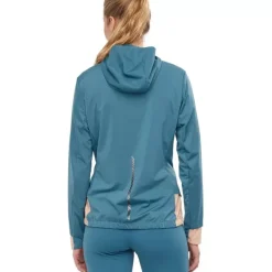 Clothing^Salomon Outlet – Light Shell Jacket – Women'S Black/Mallard Blue|Mallard Blue/Sirocco|Red Chili/Black