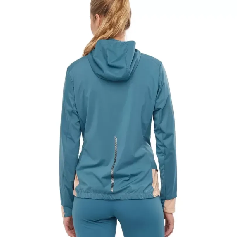 Clothing^Salomon Outlet – Light Shell Jacket – Women'S Black/Mallard Blue|Mallard Blue/Sirocco|Red Chili/Black