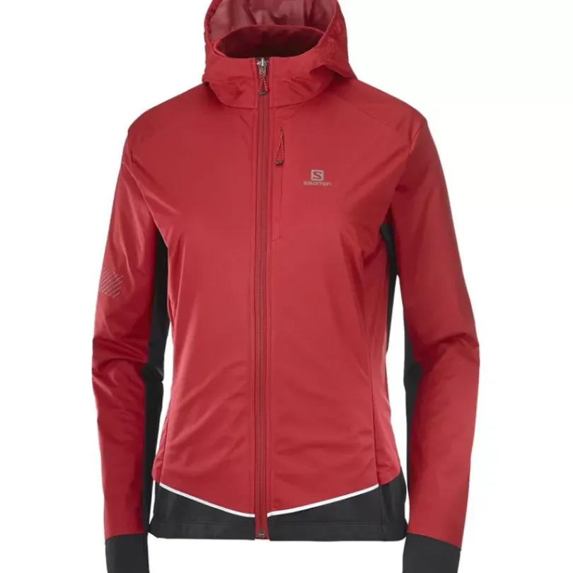 Clothing^Salomon Outlet – Light Shell Jacket – Women'S Black/Mallard Blue|Mallard Blue/Sirocco|Red Chili/Black