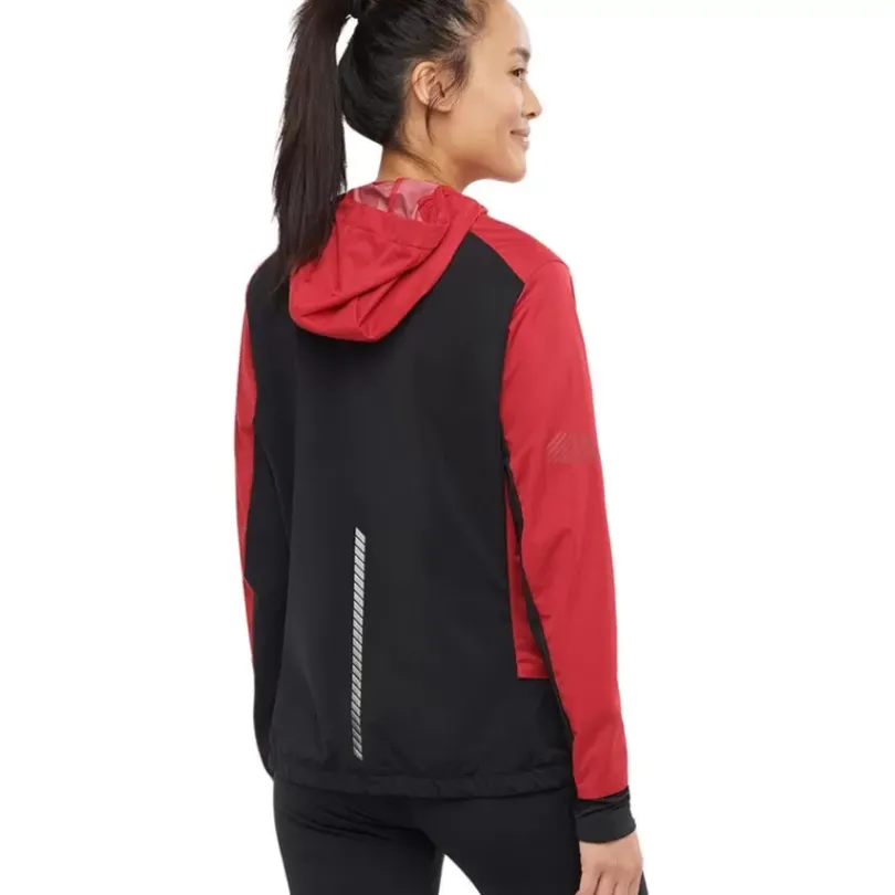 Clothing^Salomon Outlet – Light Shell Jacket – Women'S Black/Mallard Blue|Mallard Blue/Sirocco|Red Chili/Black