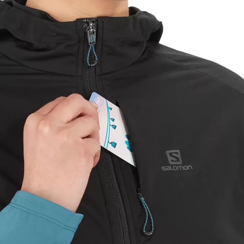 Clothing^Salomon Outlet – Light Shell Jacket – Women'S Black/Mallard Blue|Mallard Blue/Sirocco|Red Chili/Black