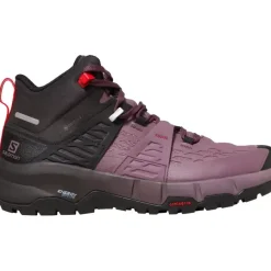 Footwear^Salomon Outlet – Odyssey Mid Gtx Hiking Boot – Women'S Black/Flint/High Risk Red