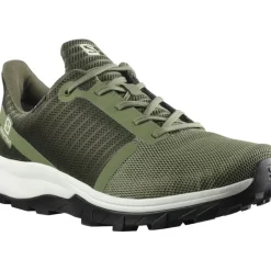 Footwear^Salomon Outlet – Outbound Prism Gtx Hiking Shoe – Men'S Deep Lichen Green/Olive Night/Vanilla Ice