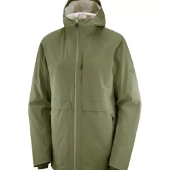 Clothing^Salomon Outlet – Outlaw 3-In-1 Jacket – Women'S Olive Night