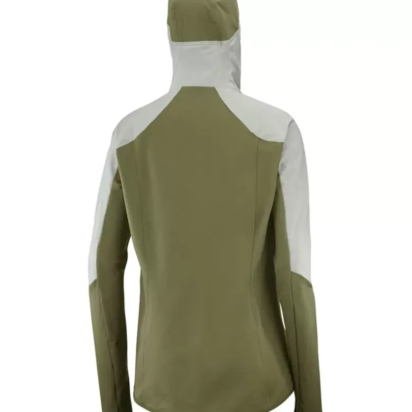 Clothing^Salomon Outlet – Outline All Season Hybrid Jacket – Women'S Olive Night/Wrought Iron