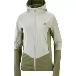 Clothing^Salomon Outlet – Outline All Season Hybrid Jacket – Women'S Olive Night/Wrought Iron