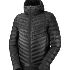 Clothing^Salomon Outlet – Outline Down Hooded Jacket – Men'S Black|Mallard Blue|Pacific