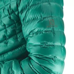 Clothing^Salomon Outlet – Outline Down Hooded Jacket – Men'S Black|Mallard Blue|Pacific