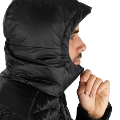 Clothing^Salomon Outlet – Outline Down Hooded Jacket – Men'S Black|Mallard Blue|Pacific
