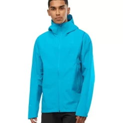 Clothing^Salomon Outlet – Outline Gore-Tex 2.5 Layer Jacket – Men'S Barrier Reef|Black|Sedona Sage