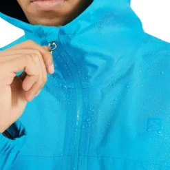 Clothing^Salomon Outlet – Outline Gore-Tex 2.5 Layer Jacket – Men'S Barrier Reef|Black|Sedona Sage