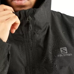Clothing^Salomon Outlet – Outline Gore-Tex 2.5 Layer Jacket – Men'S Barrier Reef|Black|Sedona Sage