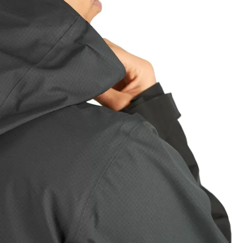 Clothing^Salomon Outlet – Outline Gore-Tex Hybrid Jacket – Men'S Black|Black/Wrought Iron|Ebony/Bronze Brown