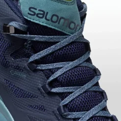 Footwear^Salomon Outlet – Outline Mid Gtx Hiking Boot – Women'S Lunar Rock/Black/Pastel Turquoise|Black/Magnet/Green Milieu|Navy Blazer/Hydro/Guacamole