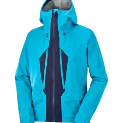 Clothing^Salomon Outlet – Outpeak Gore-Tex 3 Layer Jacket – Men'S Barrier Reef/Night Sky|Pacific/Night Sky