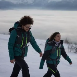 Clothing^Salomon Outlet – Outpeak Gore-Tex 3 Layer Jacket – Women'S Lavender Gray|Pacific/Night Sky