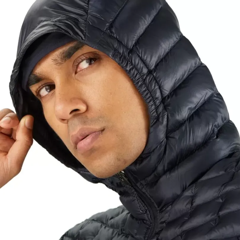 Clothing^Salomon Outlet – Outpeak Insulated Hooded Jacket – Men'S Night Sky