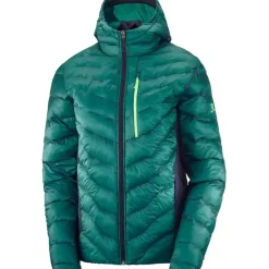 Clothing^Salomon Outlet – Outpeak Insulated Hooded Jacket – Women'S Night Sky|Pacific/Night Sky