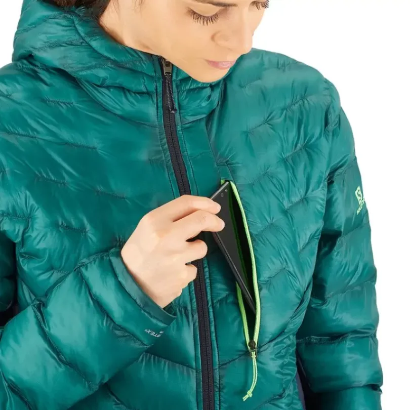 Clothing^Salomon Outlet – Outpeak Insulated Hooded Jacket – Women'S Night Sky|Pacific/Night Sky