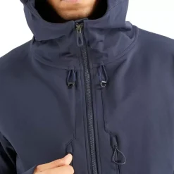 Clothing^Salomon Outlet – Outpeak Softshell Hooded Jacket – Men'S Black|Night Sky|Night Sky/Barrier Reef|Pacific
