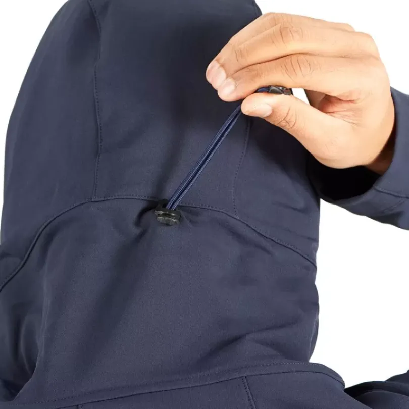Clothing^Salomon Outlet – Outpeak Softshell Hooded Jacket – Men'S Black|Night Sky|Night Sky/Barrier Reef|Pacific