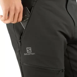 Clothing^Salomon Outlet – Outpeak Warm Pant – Men'S Black|Mallard Blue