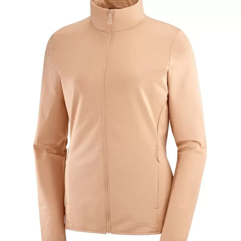 Clothing^Salomon Outlet – Outrack Full-Zip Midlayer Jacket – Women'S Sirocco