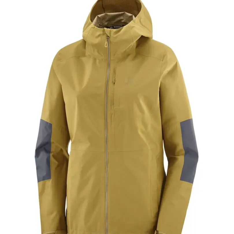 Clothing^Salomon Outlet – Outrack 2.5L Waterproof Jacket – Women'S Cumin
