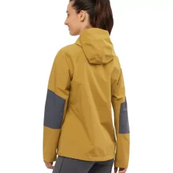 Clothing^Salomon Outlet – Outrack 2.5L Waterproof Jacket – Women'S Cumin