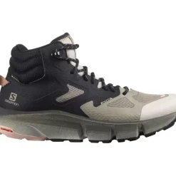 Footwear^Salomon Outlet – Predict Hike Mid Gtx Shoe – Women'S Vintage Kaki/Black/Mocha Mousse|Mallard Blue/Delphinium Blue/Mocha Mousse