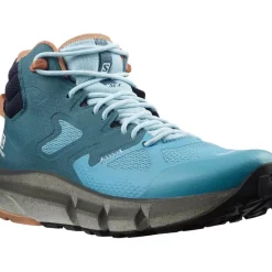 Footwear^Salomon Outlet – Predict Hike Mid Gtx Shoe – Women'S Vintage Kaki/Black/Mocha Mousse|Mallard Blue/Delphinium Blue/Mocha Mousse