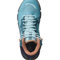 Footwear^Salomon Outlet – Predict Hike Mid Gtx Shoe – Women'S Vintage Kaki/Black/Mocha Mousse|Mallard Blue/Delphinium Blue/Mocha Mousse