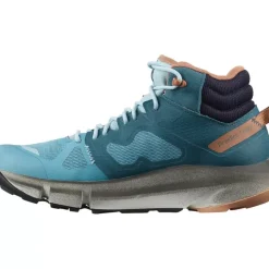 Footwear^Salomon Outlet – Predict Hike Mid Gtx Shoe – Women'S Vintage Kaki/Black/Mocha Mousse|Mallard Blue/Delphinium Blue/Mocha Mousse
