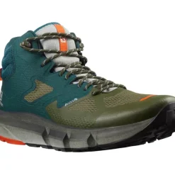Footwear^Salomon Outlet – Predict Hike Mid Gtx Shoe – Men'S Ponderosa Pine/Olive Night/Red Orange