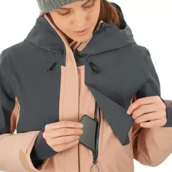 Clothing^Salomon Outlet – Proof Lt Insulated Jacket – Women'S Ebony|Ebony/Sirocco|Wrought Iron/Olive Night/Sirocco