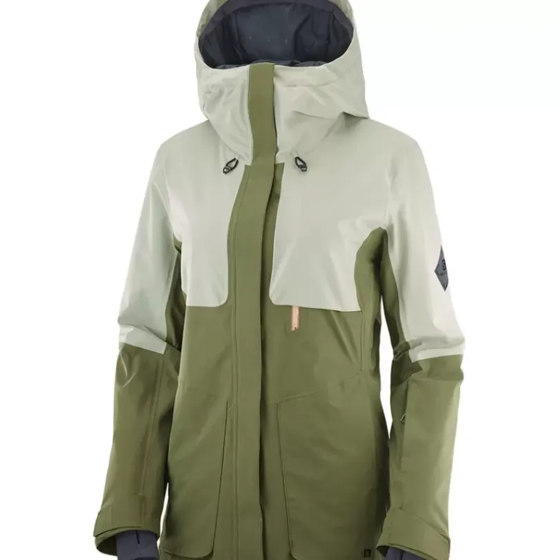 Clothing^Salomon Outlet – Proof Lt Insulated Jacket – Women'S Ebony|Ebony/Sirocco|Wrought Iron/Olive Night/Sirocco