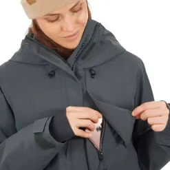Clothing^Salomon Outlet – Proof Lt Insulated Jacket – Women'S Ebony|Ebony/Sirocco|Wrought Iron/Olive Night/Sirocco