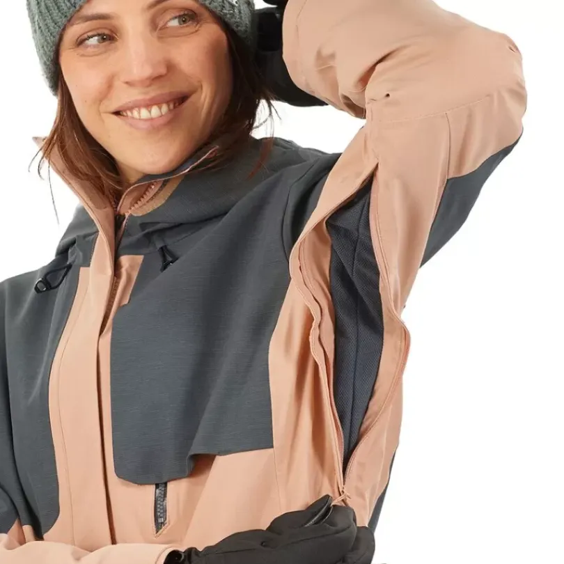 Clothing^Salomon Outlet – Proof Lt Insulated Jacket – Women'S Ebony|Ebony/Sirocco|Wrought Iron/Olive Night/Sirocco