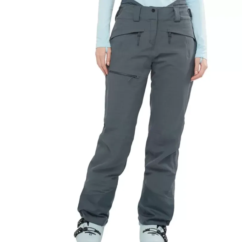 Clothing^Salomon Outlet – Proof Lt Insulated Pant – Women'S Ebony|Wrought Iron