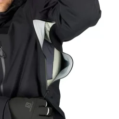Clothing^Salomon Outlet – Qst 3 Layer Shell Jacket – Men'S Mallard Blue|Black