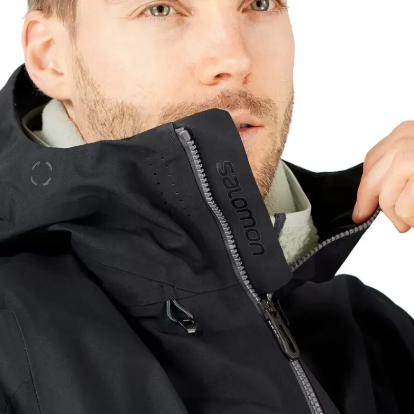 Clothing^Salomon Outlet – Qst 3 Layer Shell Jacket – Men'S Mallard Blue|Black