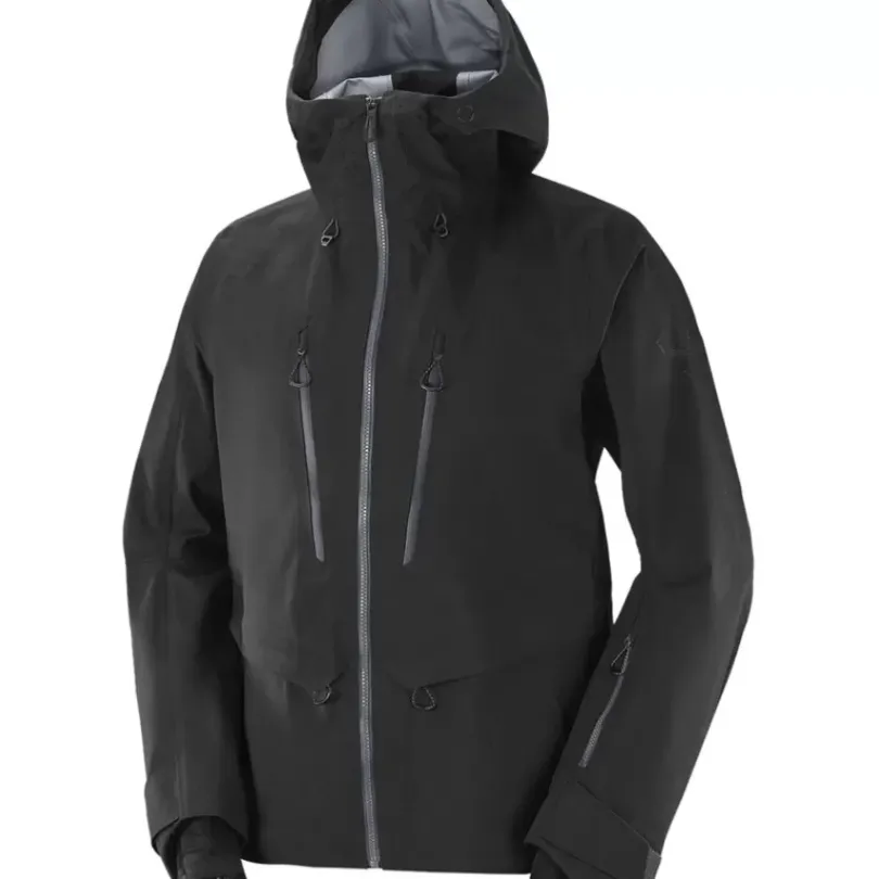 Clothing^Salomon Outlet – Qst 3 Layer Shell Jacket – Men'S Mallard Blue|Black